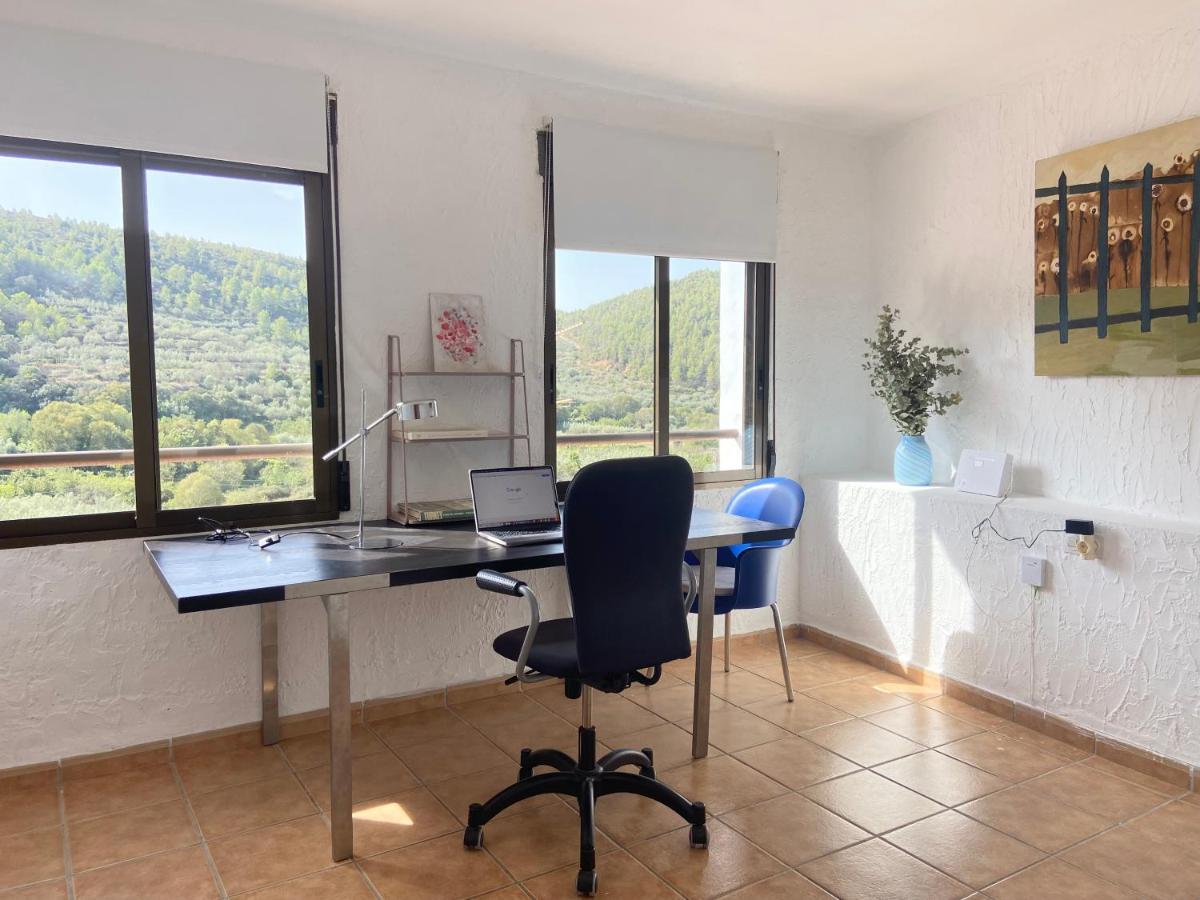 Remote Work In Spanish Mediterranean Countryside Vall de Almonacid Exterior foto